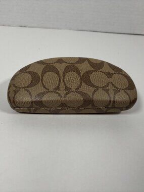 Coach Brown Glasses Case